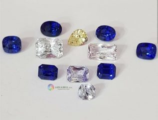 Blue Sapphire n White Sapphire